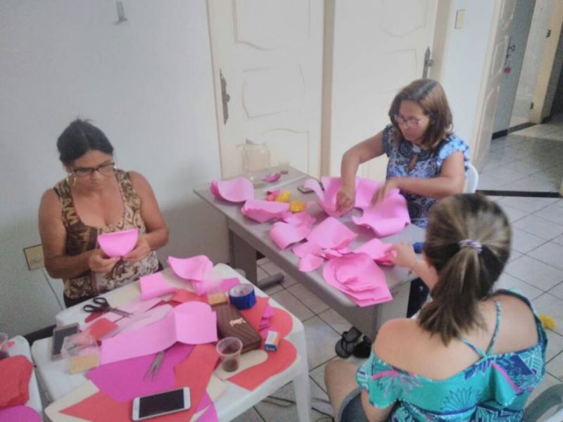 SECRETARIA DE DESENVOLVIMENTO SOCIAL DE ITABAIANA SE PREPARA PARA COMEMORAR O DIA DAS MÃES