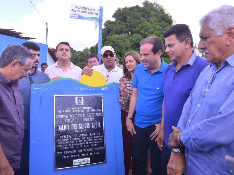 PREFEITURA ENTREGA DIVERSAS OBRAS NOS POVOADOS DE ITABAIANA