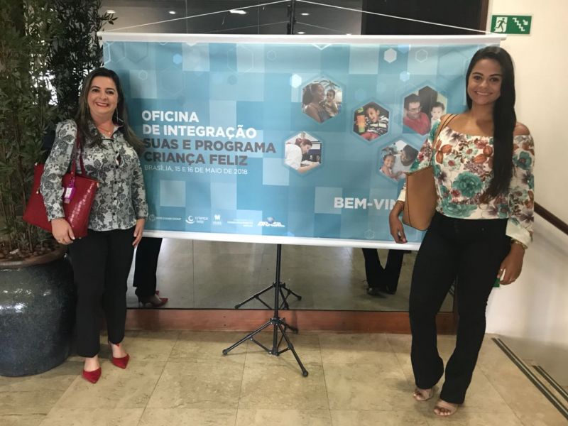 SECRETARIA DE DESENVOLVIMENTO SOCIAL ENVIA A BRASÍLIA REPRESENTANTES PARA A OFICINA DE INTEGRAÇÃO DO CRIANÇA FELIZ