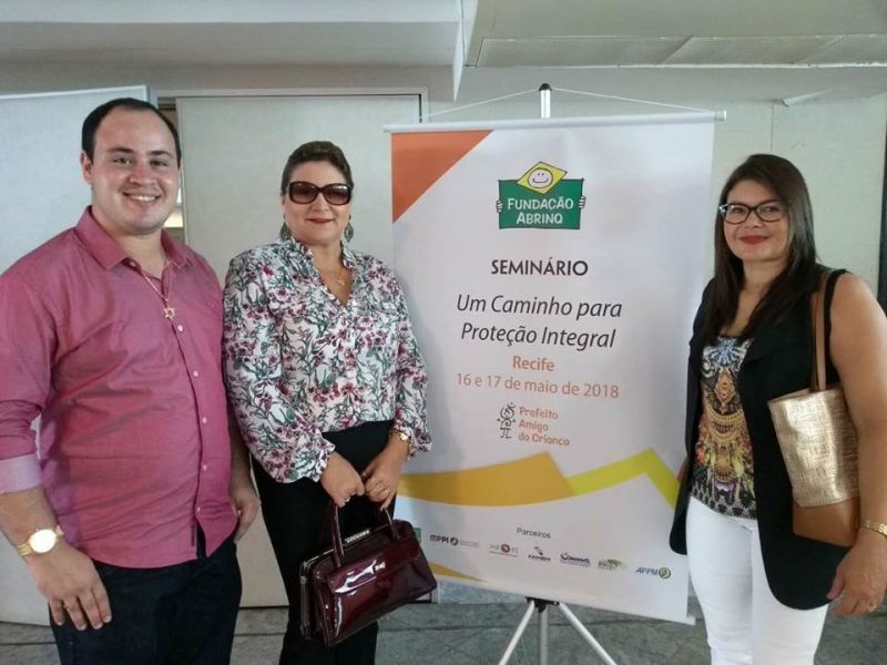 REPRESENTANTES DE ITABAIANA PARTICIPAM DE SEMINÁRIO DA FUNDAÇÃO ABRINQ