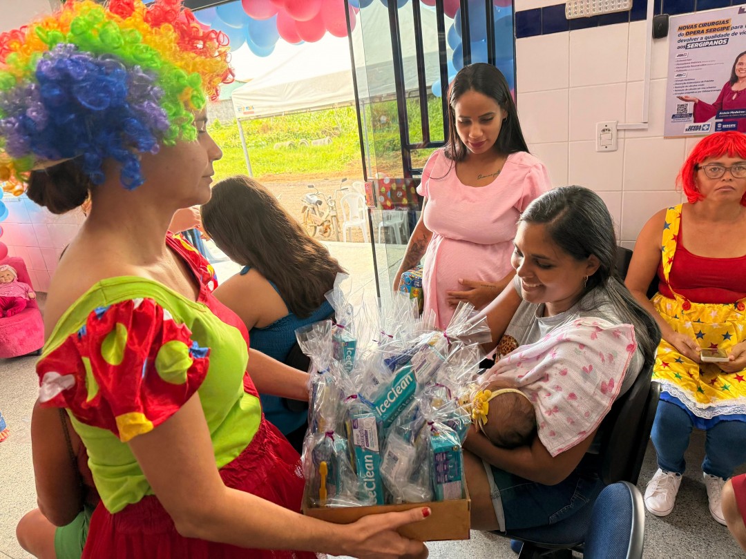 Itabaiana dá início à Semana do Bebê com ações especiais na UBS Josefa Arinda de Oliveira