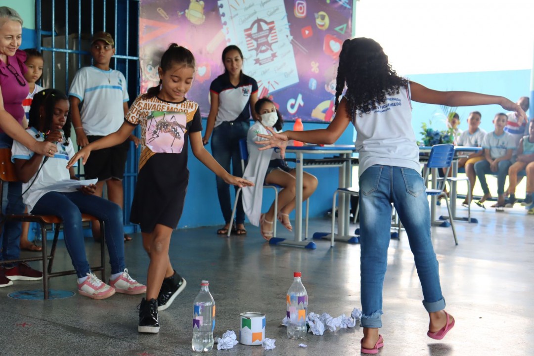 Todos contra a Dengue: Secretaria de Saúde promove ações de conscientização nas escolas municipais