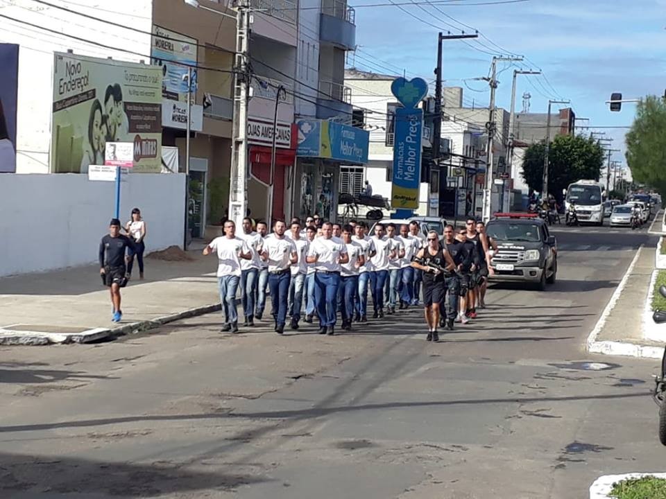 AGENTES DA GUARDA MUNICIPAL DE ITABAIANA INICIAM TREINAMENTO COM O GETAM