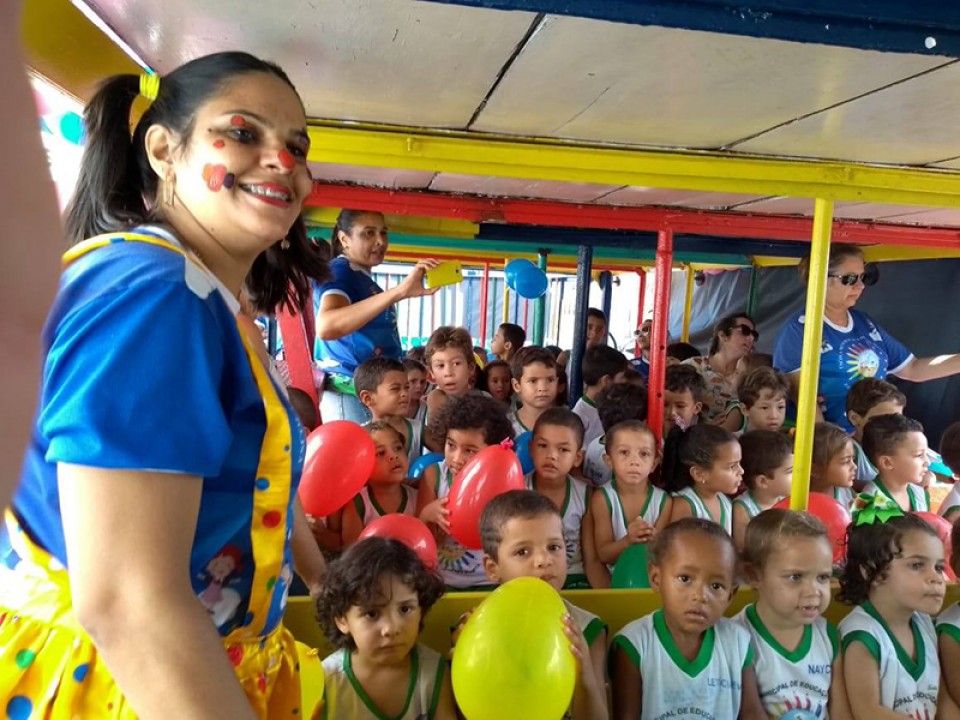 PASSEIO DE TRENZINHO MARCA A ABERTURA DA 5ª SEMANA DO BEBÊ EM ITABAIANA