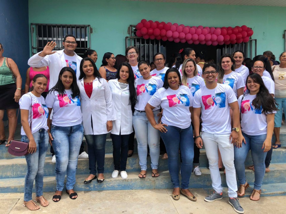 BAIRRO QUEIMADAS RECEBE AÇÕES DO OUTUBRO ROSA