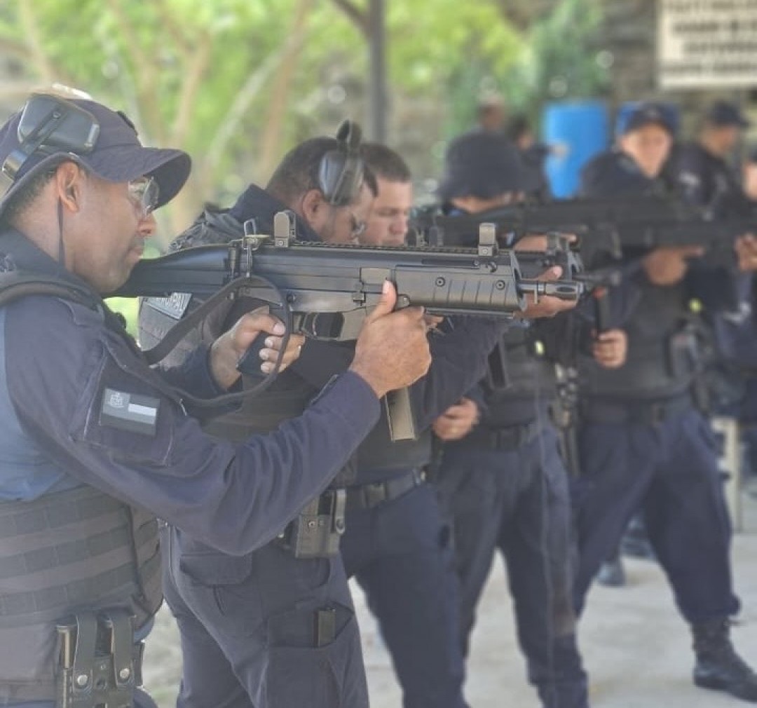 Guarda Municipal de Itabaiana participa de capacitação anual para aperfeiçoamento no manuseio de armas de fogo