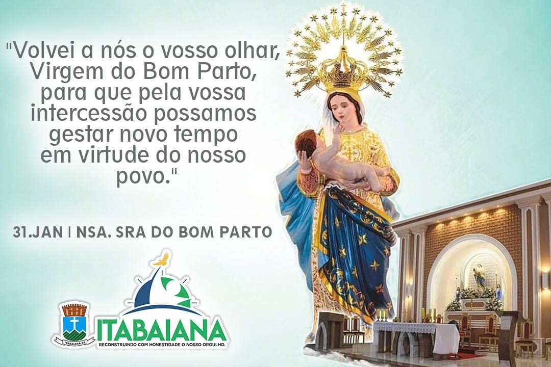 FIÉIS CELEBRAM DIA DEDICADO A NOSSA SENHORA DO BOM PARTO