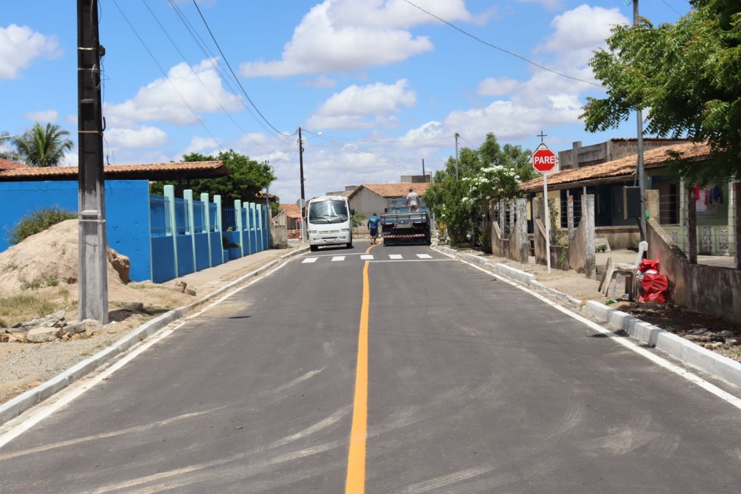 Pavimentação asfáltica do Povoado São José será inaugurada no próximo domingo, 17