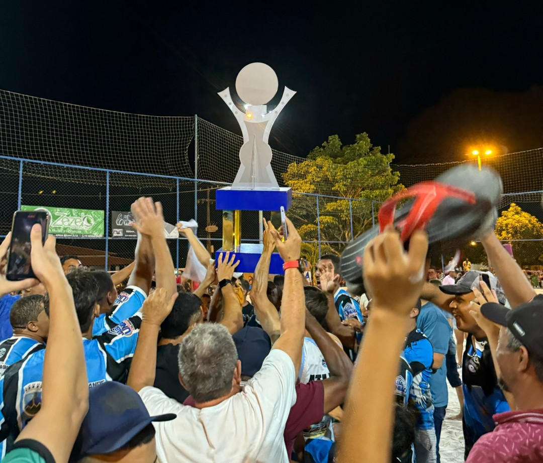 Grêmio do Rio das Pedras é campeão da X Edição da Copa Aprumag de Futebol de Areia