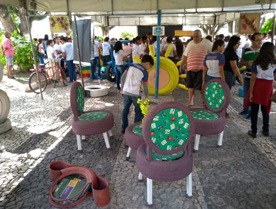 ALUNOS DA REDE MUNICIPAL DE ITABAIANA PARTICIPAM DE CARAVANA DE EDUCAÇÃO AMBIENTAL, PROMOVIDA PELA SEDUC