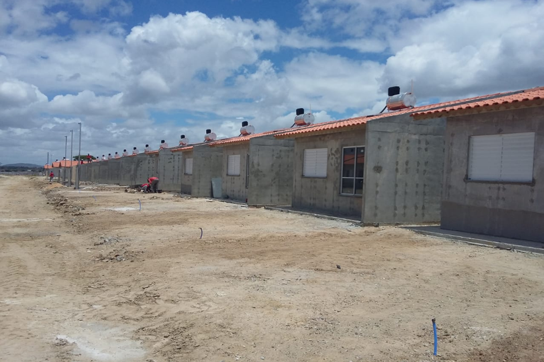 SECRETÁRIO DE OBRAS VISITA INFRAESTRUTURA DO CONJUNTO HABITACIONAL SERAPIÃO ANTÔNIO DE GÓIS