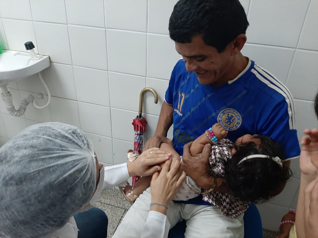 Dia D: Itabaiana vacinou 769 crianças contra a Poliomielite, neste sábado (20)