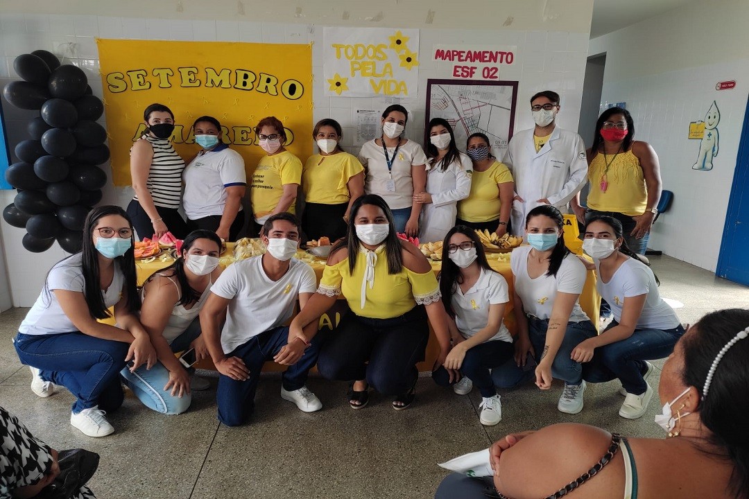 Setembro Amarelo: Centro de Saúde Vlademir Souza realiza palestra “Todos pela Vida"