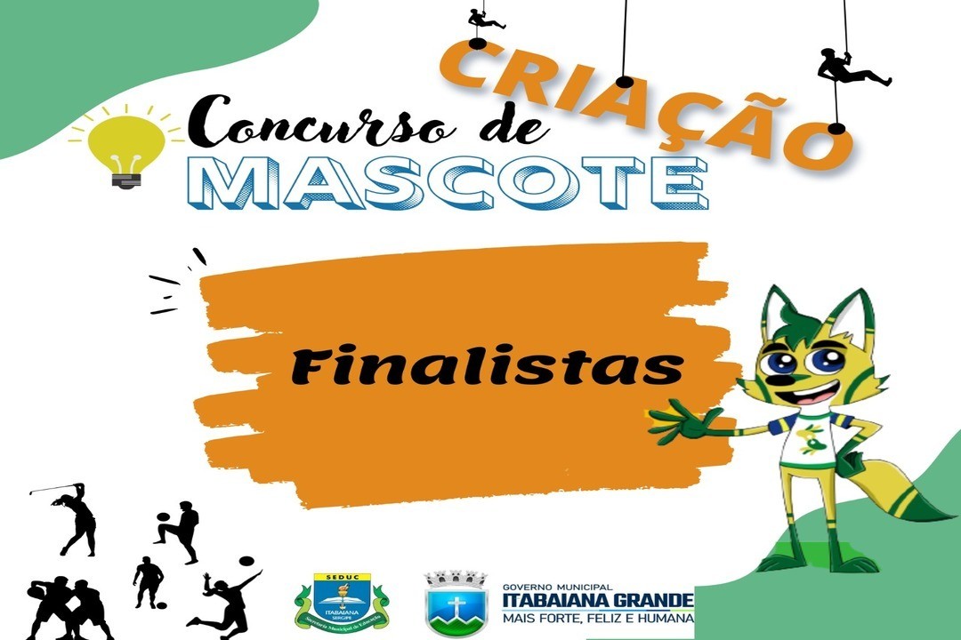 Concurso Mascote dos Jogos Escolares Municipais 2022: conheça os finalistas