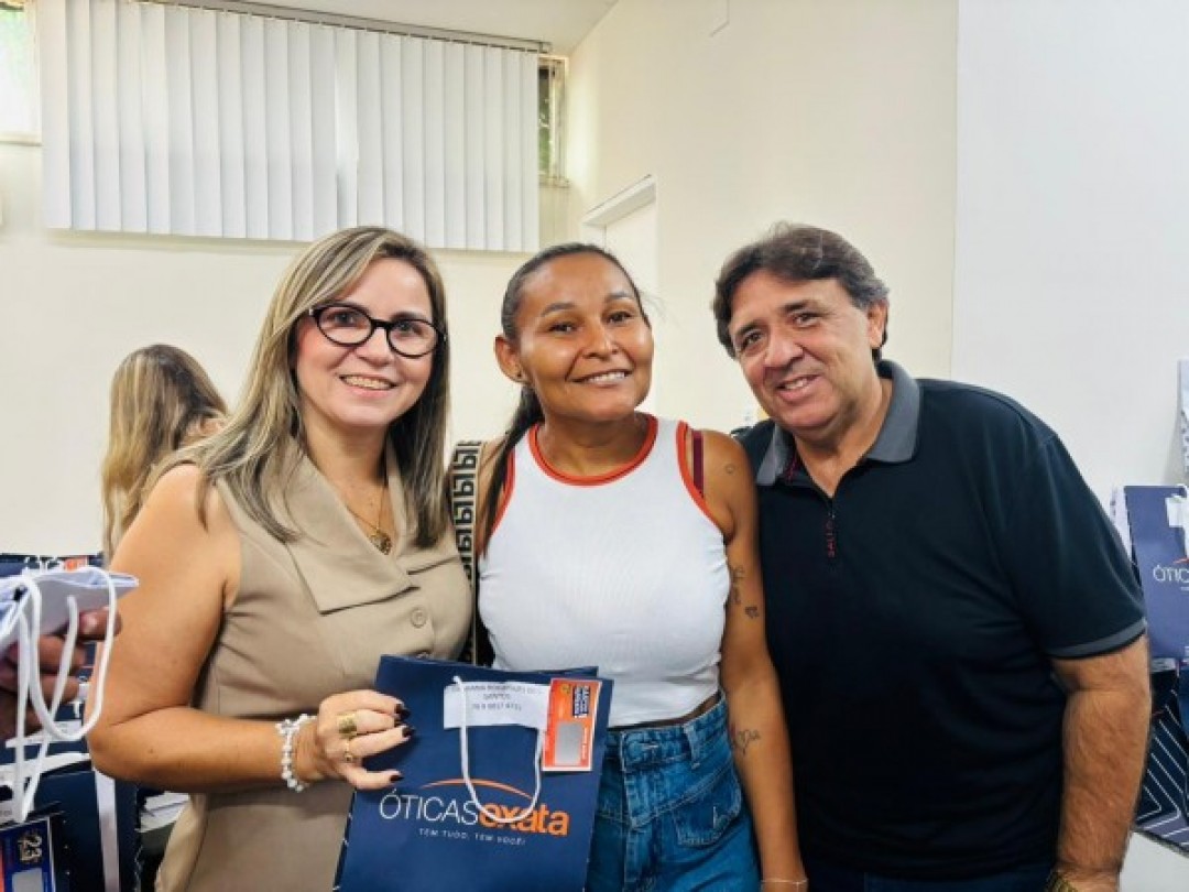 Secretaria de Saúde de Itabaiana realiza a entrega de 133 óculos de grau, em mais uma etapa do “Enxergar Bem”