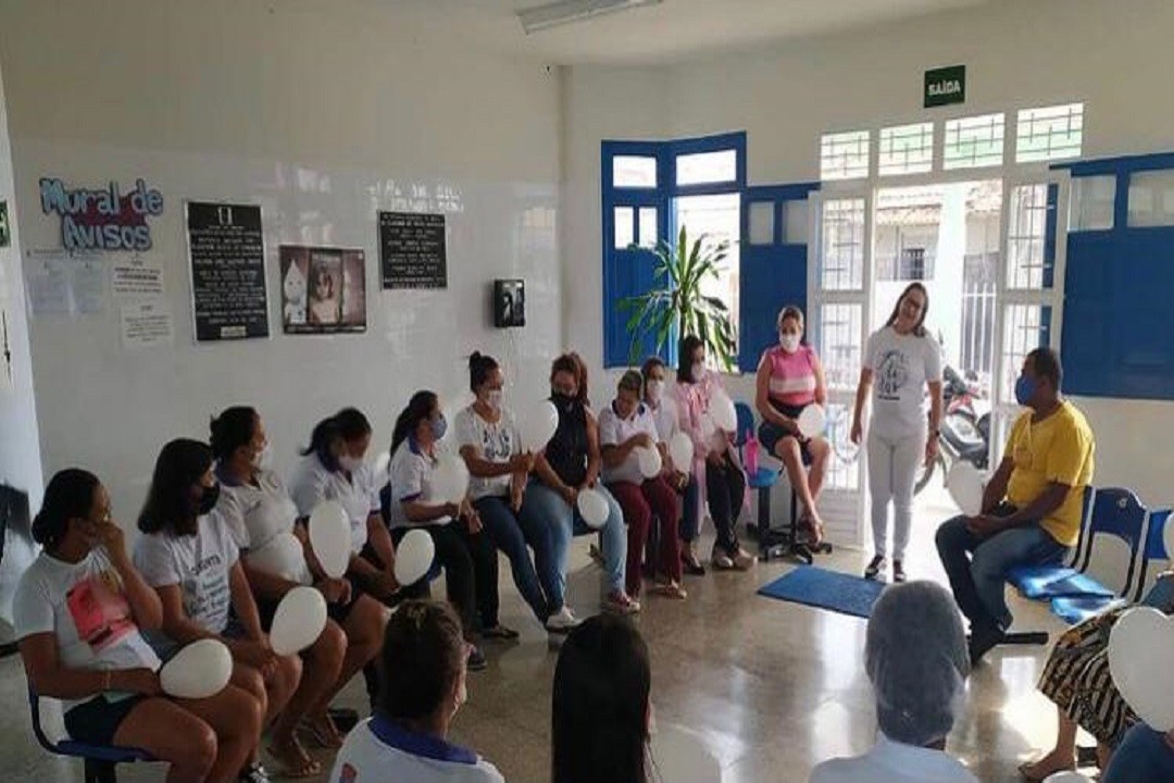 Janeiro Branco: profissionais da saúde participam de ação voltada aos cuidados com a saúde mental