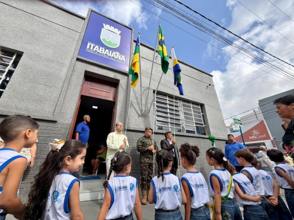 Prefeitura de Itabaiana realiza abertura da Semana da Pátria com participação de estudantes da rede municipal