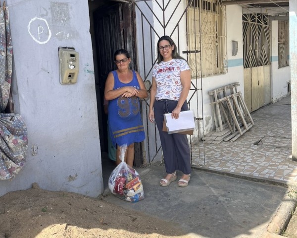 Prefeitura entrega cestas básicas a famílias em situação de vulnerabilidade social em Itabaiana