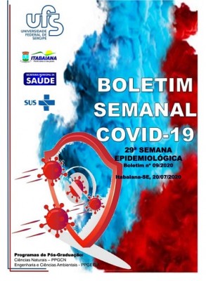 PREFEITURA DE ITABAIANA E UFS DIVULGAM BOLETIM SEMANAL COVID-19 DA 29ª SEMANA EPIDEMIOLÓGICA