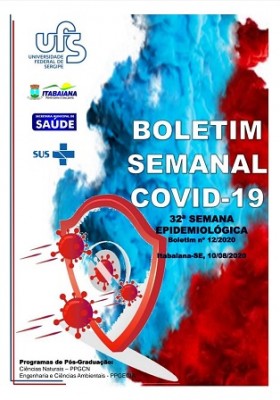 PREFEITURA DE ITABAIANA E UFS DIVULGAM BOLETIM SEMANAL COVID-19 DA 32ª SEMANA EPIDEMIOLÓGICA