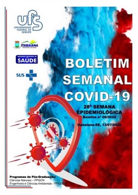 PREFEITURA DE ITABAIANA E UFS DIVULGAM BOLETIM SEMANAL COVID-19 DA 28ª SEMANA EPIDEMIOLÓGICA