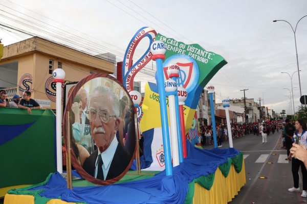 José Queiroz da Costa foi homenageado em vida no desfile cívico de 7 de setembro de 2023; relembre: