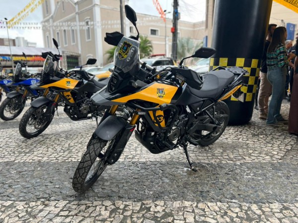 Prefeitura de Itabaiana entrega cinco novas motocicletas para os agentes da Guarda Municipal e SMTT