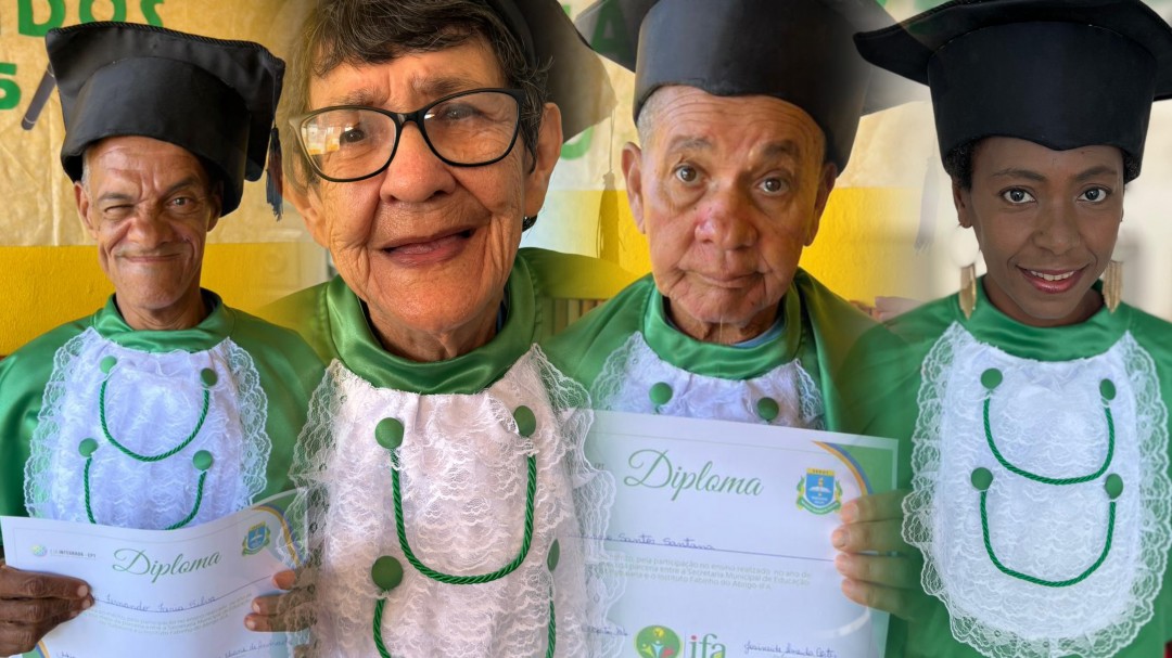 Assistidos pelo IFA concluem aulas da modalidade EJA, promovida pela Secretaria de Educação de Itabaiana e participam de formatura