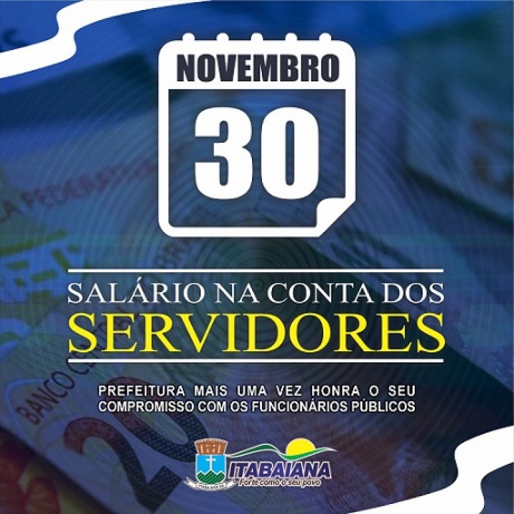 Prefeito Valmir de Francisquinho garante 95º salário dos servidores pago dentro do mês trabalhado