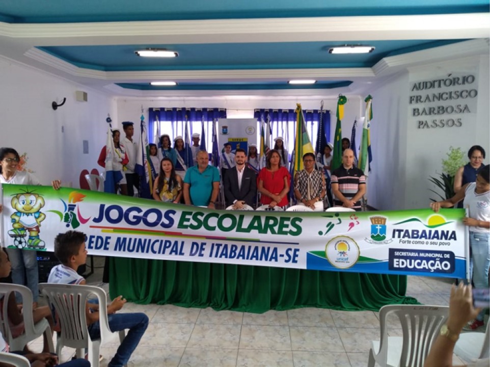 PREFEITURA DE ITABAIANA E SEDUC CELEBRAM ENCERRAMENTO DOS JOGOS ESCOLARES DO MUNICÍPIO