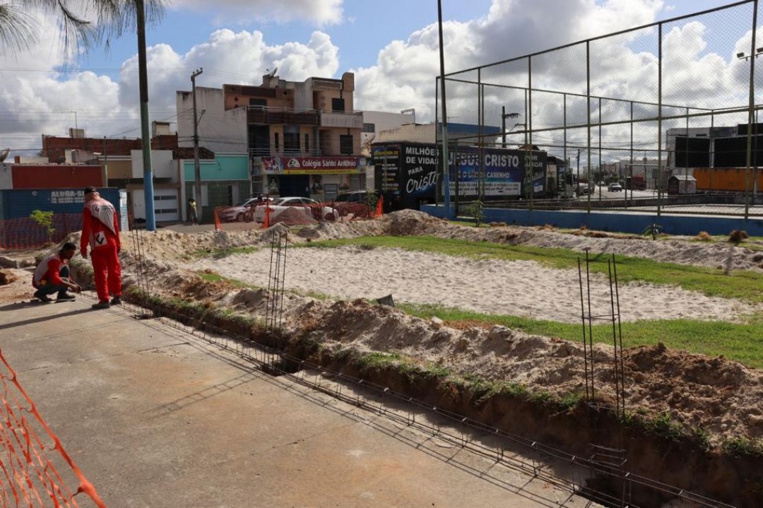 Governo de Itabaiana inicia obra de revitalização da Praça General João Pereira
