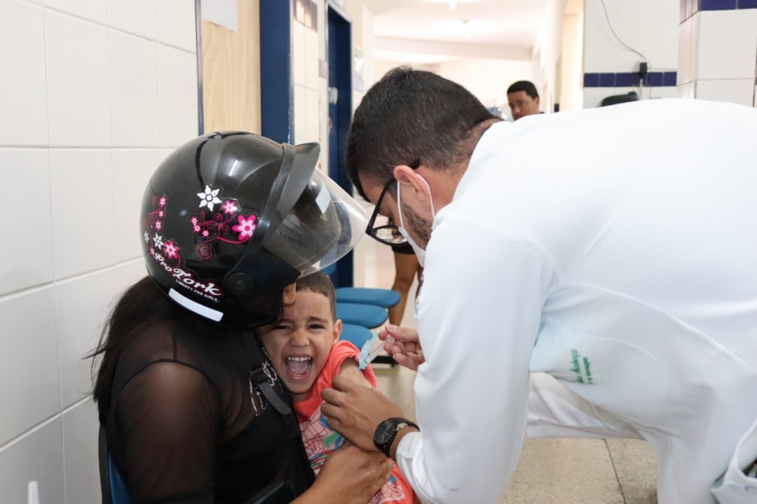 Covid-19: crianças de 3 e 4 anos são vacinadas em Itabaiana