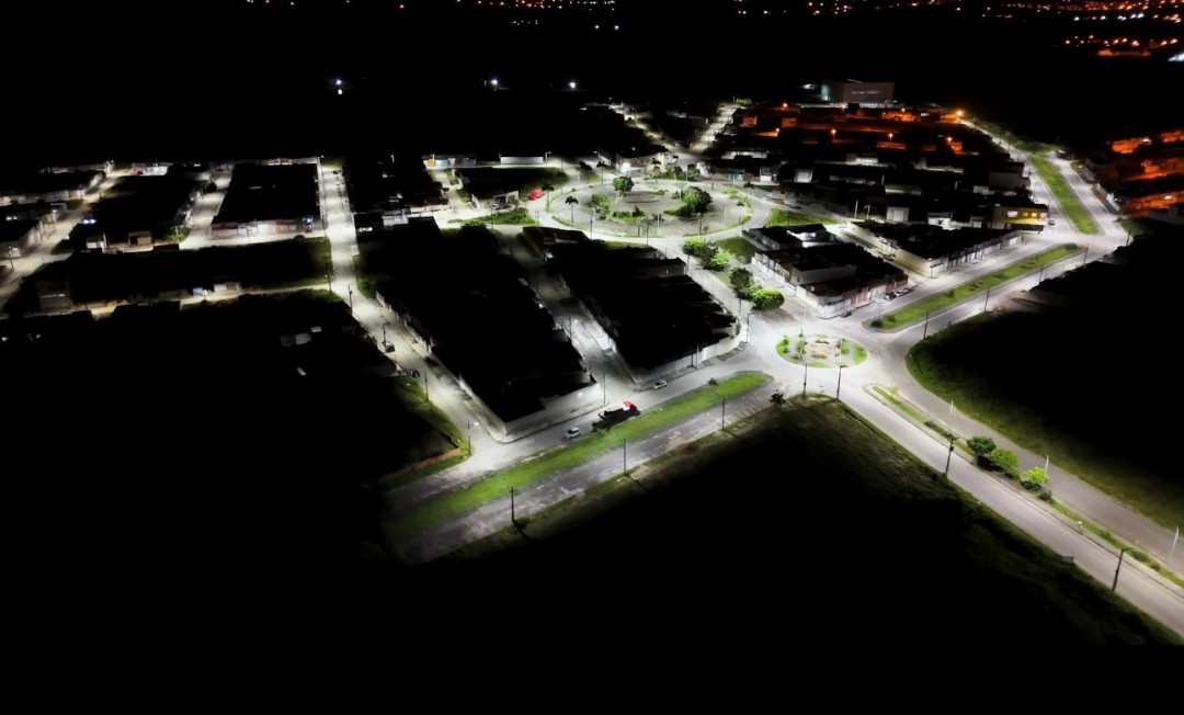 Mais de 4 mil pontos de iluminação a led já foram instalados em Itabaiana