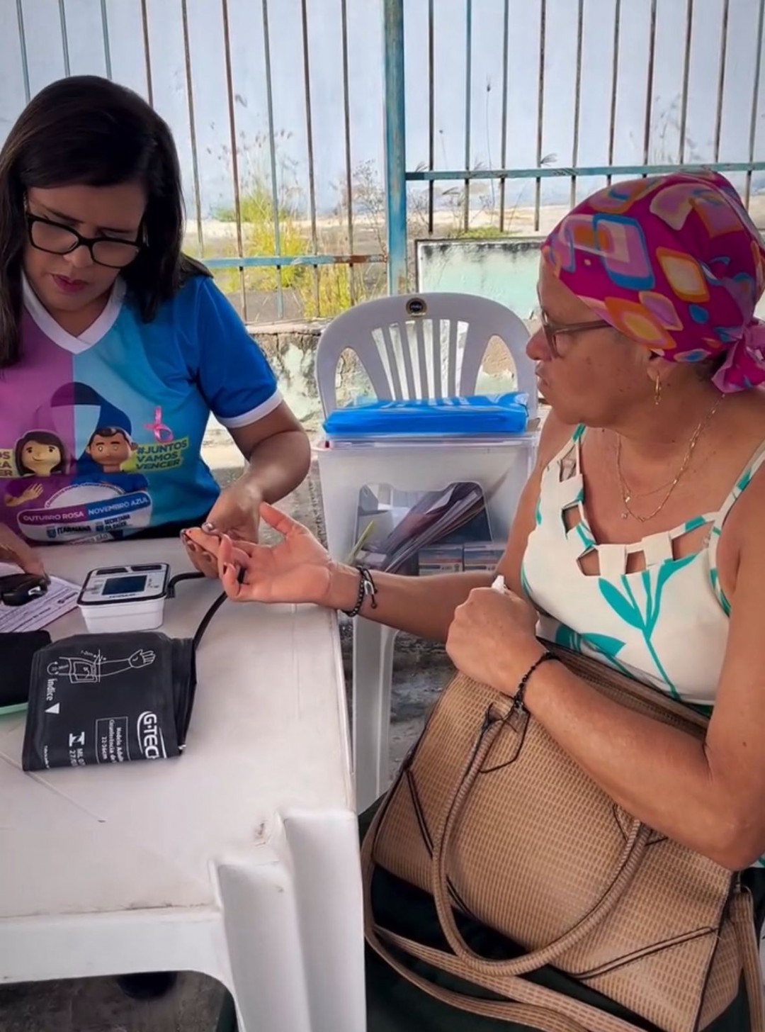 Mais de 1.300 mulheres foram atendidas nas UBSs de Itabaiana durante o Outubro Rosa, mês de prevenção ao câncer de mama