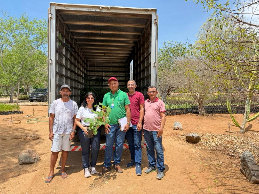Secretaria de Meio Ambiente de Itabaiana recebe doação de 600 mudas de plantas e fará distribuição durante a Sealba Show