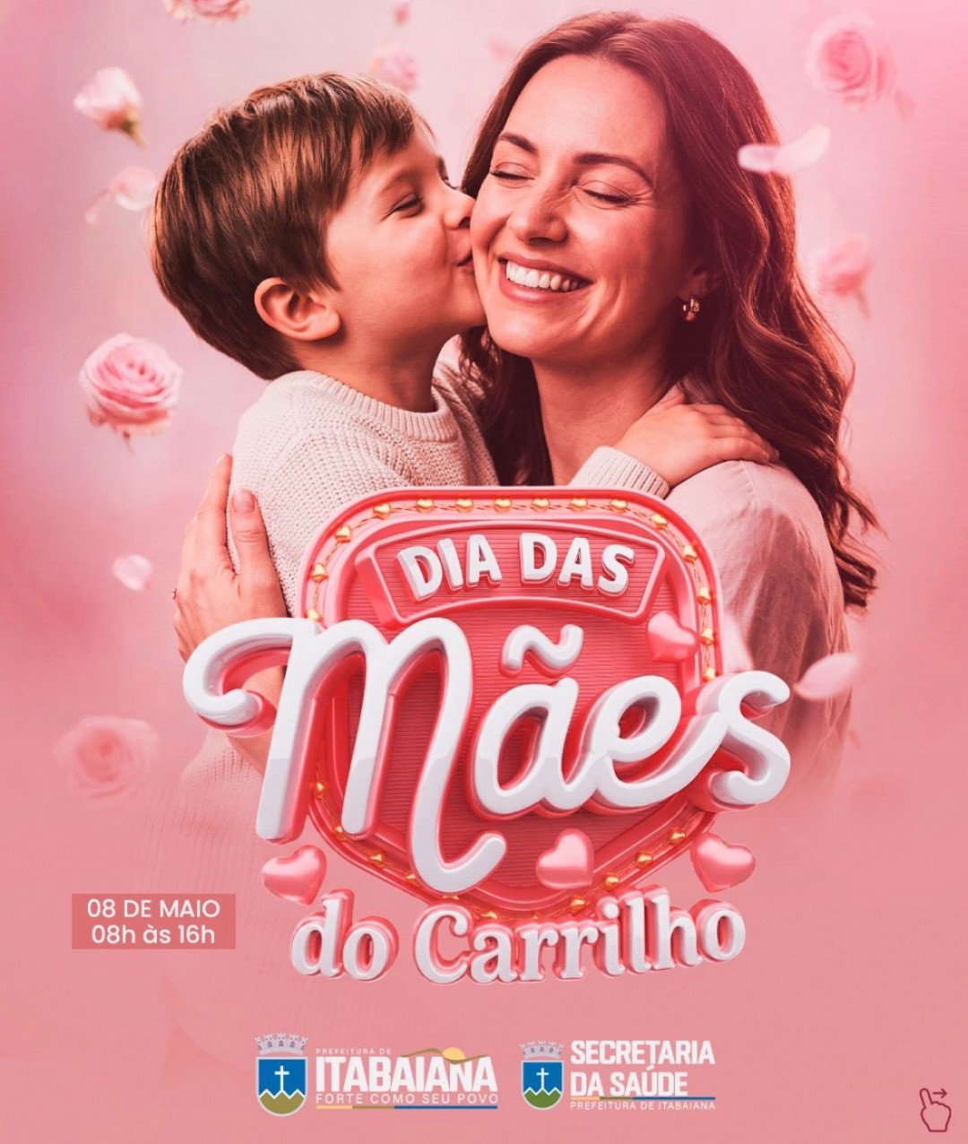 Secretaria de Saúde de Itabaiana promove evento em alusão ao Dia das Mães no povoado Carrilho, nesta sexta, 08