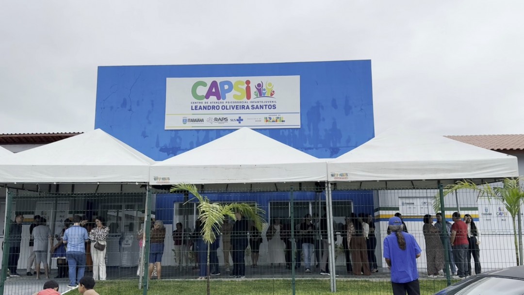 Centro de Atenção Psicossocial Infanto Juvenil (CAPSi) de Itabaiana é inaugurado e ofertará diversos serviços à população