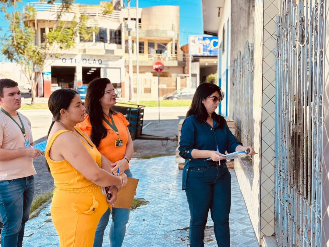 Secretarias do Meio Ambiente e de Obras realizam visitas aos bairros itabaianenses para promover conscientização ambiental