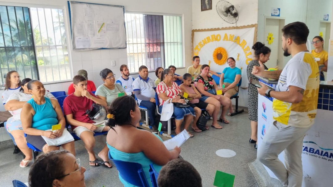Setembro Amarelo: Secretaria Municipal de Saúde promove ações nas Unidades Básicas de Saúde de Itabaiana
